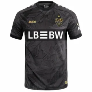 VfB Stuttgart Camiseta 2025 2026 Tercera Negra - Camiseta Vfb Stuttgart | tiendasdefutboles