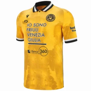 Udinese Camiseta 2025 2026 Tercera Amarilla - Camiseta Serie A Udinese | tiendasdefutboles
