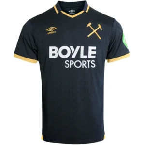 West Ham United Camiseta 2025 2026 Tercera Negra - Camiseta West Ham United | tiendasdefutboles