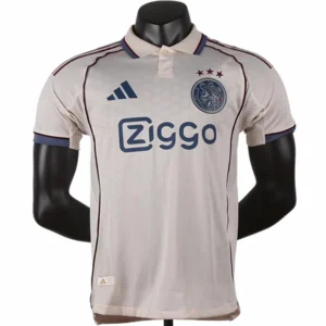 Ajax Camiseta Edición Jugadores 2025 2026 Tercera Amarilla - Camiseta Ajax | tiendasdefutboles
