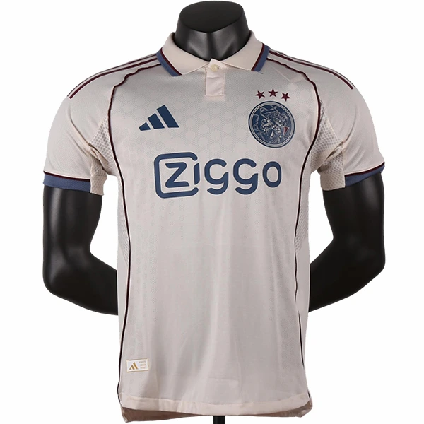 Tailandia Tercera Jugadores Camiseta Ajax 2025 2026 Amarillo Ajax Camiseta Edición Jugadores 2025 2026 Tercera Amarilla - Camiseta Ajax | tiendasdefutboles