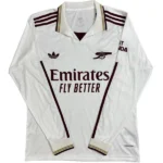 Tailandia Tercera Manga Larga Arsenal 2025 2026 Amarillo Blanco