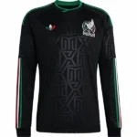 Tailandia Tercera Manga Larga Mexico 2026 Negro