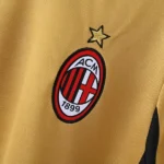 Tercera Camiseta AC Milan Retro 2013 2014 Amarillo