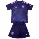 Tercera Camiseta Conjunto De Niños Leeds United 2024 2025 Azul