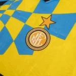 Tercera Camiseta Inter Milán Retro 1992 1993 Amarillo