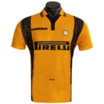 Tercera Camiseta Inter Milán Retro 1996 1997 Amarillo