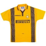 Tercera Camiseta Inter Milán Retro 1996 1997 Amarillo