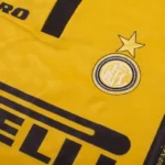Tercera Camiseta Inter Milán Retro 1996 1997 Amarillo