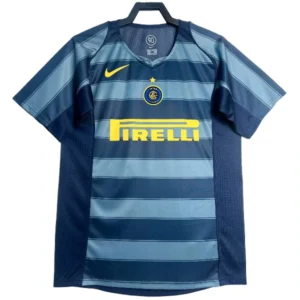 Inter Milán Camiseta 2004 2005 Tercera Azul - Camiseta Inter Milán 2025 | tiendasdefutboles