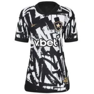 Botafogo Mujer Camiseta 2025 2026 Tercera Negra - Camiseta Botafogo Mujer | tiendasdefutboles