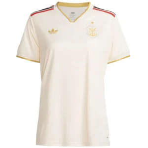 Flamengo Mujer Camiseta 2025 2026 Tercera Amarilla - Camiseta Flamengo Mujer 2025 2026 | tiendasdefutboles
