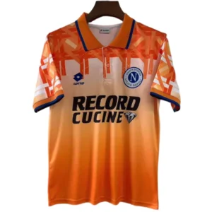 SSC Napoli Camiseta Tercera Naranja - Ssc Napoli Equipacion | tiendasdefutboles