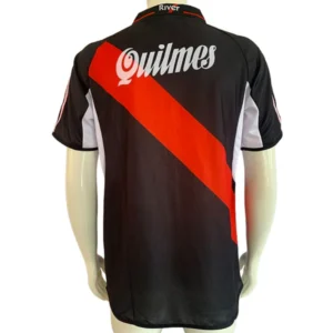 River Plate Camiseta 2000 2002 Tercera Negra - Camiseta River Plate | tiendasdefutboles