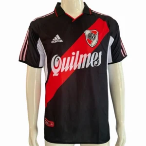 River Plate Camiseta 2000 2002 Tercera Negra - Camiseta River Plate | tiendasdefutboles