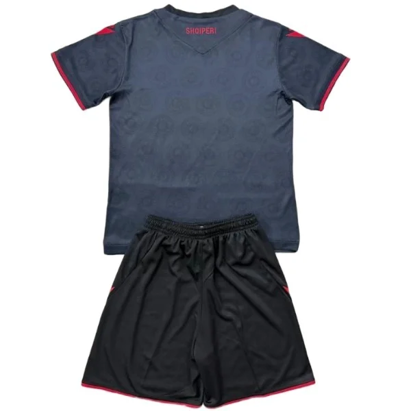 Tercera Conjunto De Hombre Albania 2026 Negro Albania Conjunto 2026 Tercera Negro - Albania Barata | tiendasdefutboles