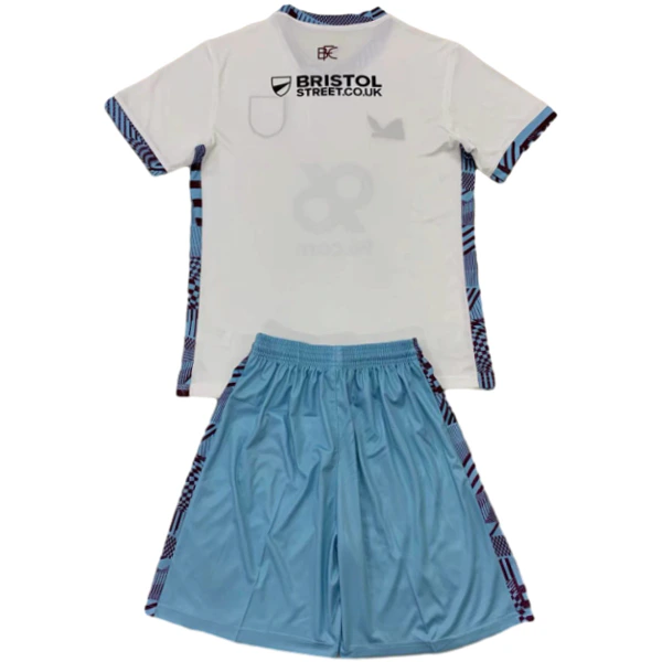 Tercera Conjunto De Hombre Burnley 2024 2025 Blanco Burnley FC Conjunto 2024 2025 Tercera Blanco - Burnley Fc Equipacion | tiendasdefutboles