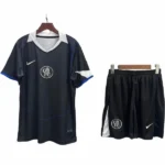 Tercera Conjunto De Niños Chelsea 2025 2026 Negro