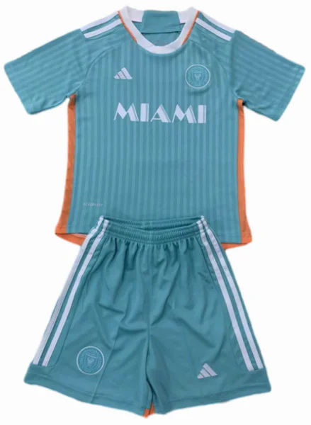 Tercera Conjunto De Hombre Inter Miami 2024 2025 Azul Verde Inter Miami Conjunto 2024 2025 Tercera Azul - Maglia Inter Miami | tiendasdefutboles