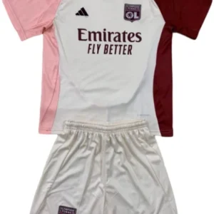 Lyon Conjunto 2024 2025 Tercera Blanco - Tuta Lyon | tiendasdefutboles