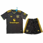 Tercera Conjunto De Niños Manchester United 2025 2026 Negro