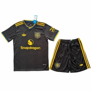 Manchester United Conjunto 2025 2026 Tercera Negro - Maglia Manchester United | tiendasdefutboles