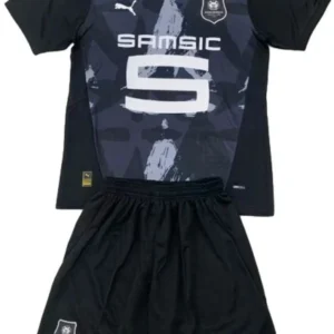 Stade Rennais Conjunto 2024 2025 Tercera Negro - Equipacion Stade Rennais | tiendasdefutboles