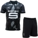 Tercera Conjunto De Hombre Rennais 2024 2025 Negro