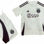 Tercera Conjunto De Niños Ajax 2024 2025 Blanco