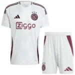 Tercera Conjunto De Niños Ajax 2024 2025 Blanco
