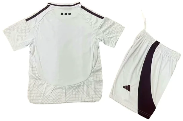 Tercera Conjunto De Niños Ajax 2024 2025 Blanco Ajax Niños Conjunto 2024 2025 Tercera Blanco - Tuta Ajax Niños | tiendasdefutboles