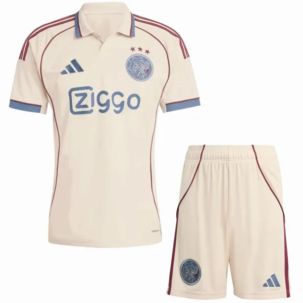 Tercera Conjunto De Niños Ajax 2025 2026 Amarillo Ajax Niños Conjunto 2025 2026 Tercera Amarillo - Ajax Niños Barata | tiendasdefutboles