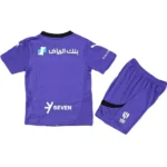Tercera Conjunto De Niños Al Hilal Saudi 2024 2025 Purpura