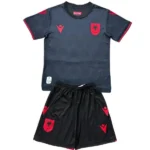 Tercera Conjunto De Niños Albania 2026 Negro
