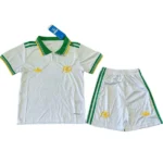 Tercera Conjunto De Niños As Roma 2025 2026 Blanco