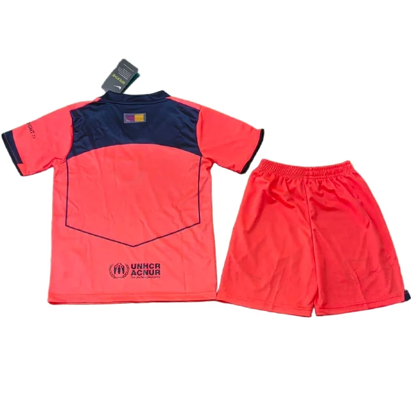Tercera Conjunto De Niños Barcelona 2025 2026 Naranja FC Barcelona Niños Conjunto 2025 2026 Tercera Naranja - Equipacion Fc Barcelona Niños | tiendasdefutboles