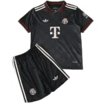 Tercera Conjunto De Niños Bayern Múnich 2025 2026 Negro