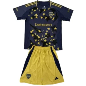 Boca Juniors Niños Conjunto 2024 2025 Tercera Gris - Tuta Boca Juniors Niños | tiendasdefutboles