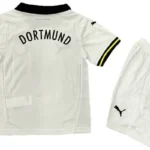 Tercera Conjunto De Niños Borussia Dortmund 2024 2025 Blanco