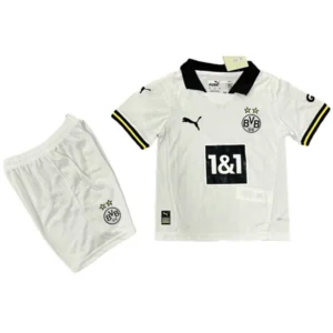 Borussia Dortmund Niños Conjunto 2024 2025 Tercera Blanco - Tuta Borussia Dortmund Niños | tiendasdefutboles