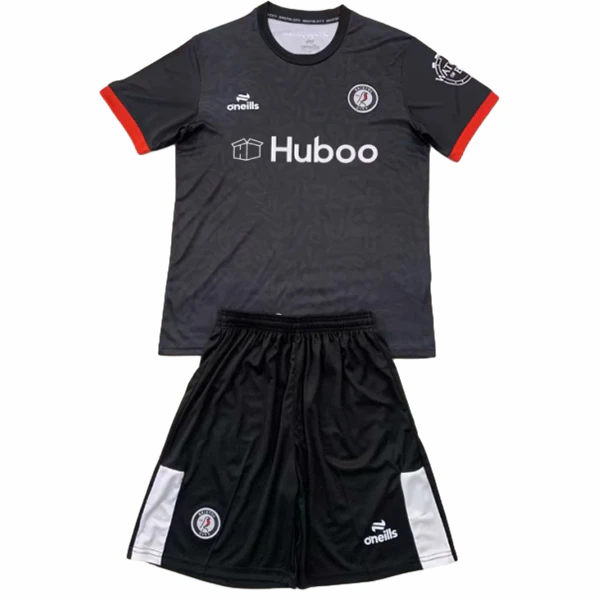 Tercera Conjunto De Niños Bristol City 2024 2025 Negro Bristol City Niños Conjunto 2024 2025 Tercera Negro - Tuta Bristol City Niños | tiendasdefutboles