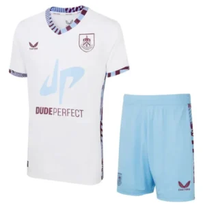 Burnley FC Niños Conjunto 2024 2025 Tercera Blanco - Tuta Burnley FC Niños | tiendasdefutboles