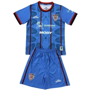 Cagliari Calcio Niños Conjunto 2025 2026 Tercera Azul - Tuta Cagliari Calcio Niños | tiendasdefutboles