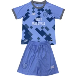 Cardiff City Niños Conjunto 2024 2025 Tercera Azul - Tuta Cardiff City Niños | tiendasdefutboles