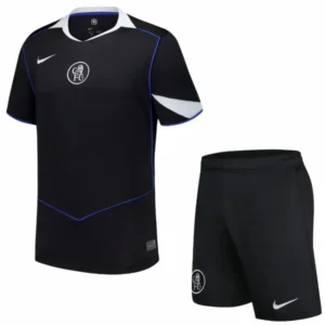 Chelsea Niños Conjunto 2025 2026 Tercera Negro - Equipacion Chelsea Niños | tiendasdefutboles