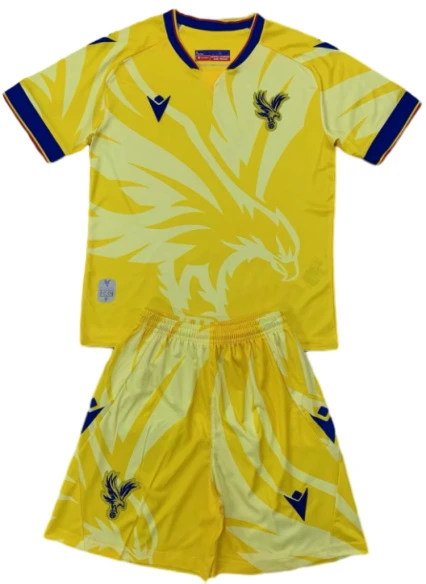 Tercera Conjunto De Niños Crystal Palace 2024 2025 Amarillo Crystal Palace Niños Conjunto 2024 2025 Tercera Amarillo - Tuta Crystal Palace Niños | tiendasdefutboles