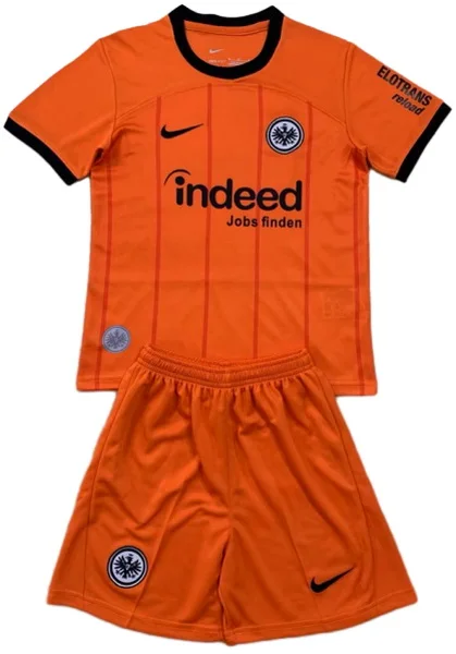 Tercera Conjunto De Niños Eintracht Frankfurt 2024 2025 Naranja Eintracht Frankfurt Niños Conjunto 2024 2025 Tercera Naranja - Tuta Eintracht Frankfurt Niños | tiendasdefutboles