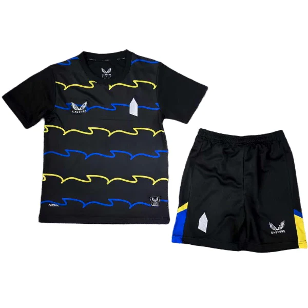 Tercera Conjunto De Niños Everton 2025 2026 Negro Everton Niños Conjunto 2025 2026 Tercera Negro - Tuta Everton Niños | tiendasdefutboles