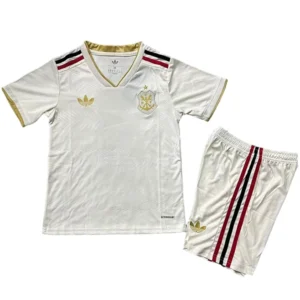 Flamengo Niños Conjunto 2025 2026 Tercera Amarillo - Tuta Flamengo Niños | tiendasdefutboles