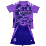 Tercera Conjunto De Niños Fulham 2024 2025 Purpura